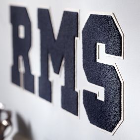 Chenille Varsity Letters