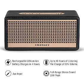 Crosley Montero Bluetooth&reg; Speaker