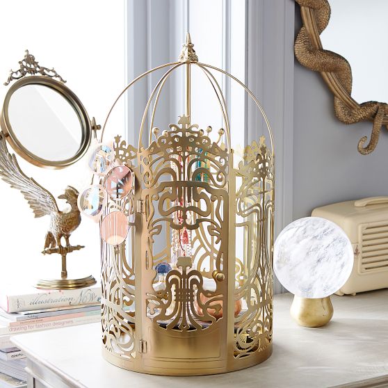 ポッタリーバーン アンティーク調 壁掛けジュエリーホルダー FANTASTIC BEASTS™ Art Nouveau Elevator Jewelry Holder | Pottery