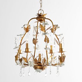 Glazed Flower Chandelier