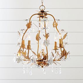 Glazed Flower Chandelier