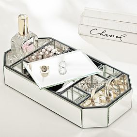 Mirrored Octagon Box