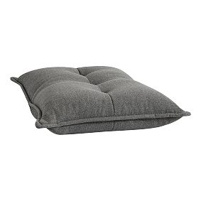 Tweed Charcoal Flip Floor Cozy Lounger