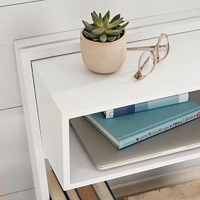 Wall Leaning Nightstand
