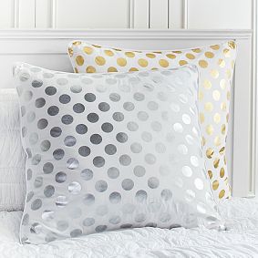 Metallic Dot Euro Sham