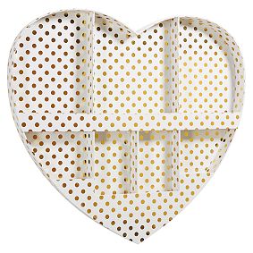 Paper Heart Wall Organizer