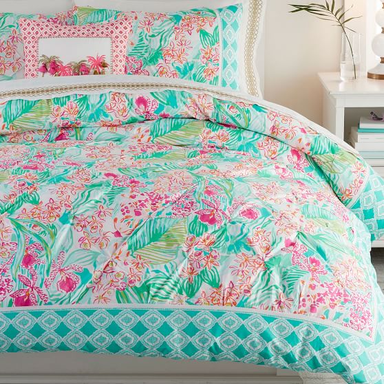Open Box: Brynn Border Standard Sham - Solid Navy | Pottery Barn Teen
