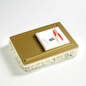 Faux-Fur Minimalist Lapdesk