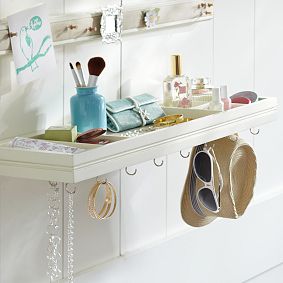 Wall To Wall Jewelry Shelf