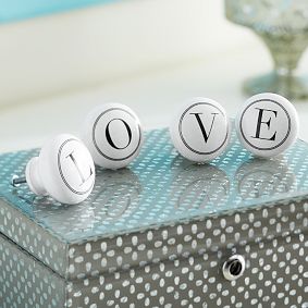 Alphabet Knobs