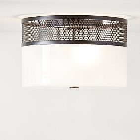 Perforated Metal Flush Mount