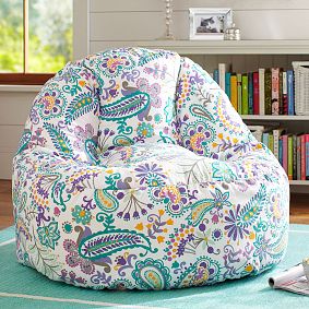Cool Swirly Paisley Leanback Lounger