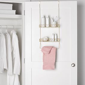 Over-The-Door Bathroom Storage