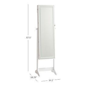 Heirloom Light Up Full-Length Jewelry Mirror Safe