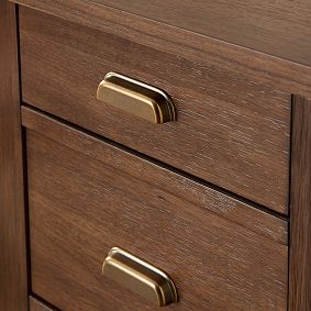 Turner Single Pedestal Storage Desk &amp; Bookcase Set (107.5")