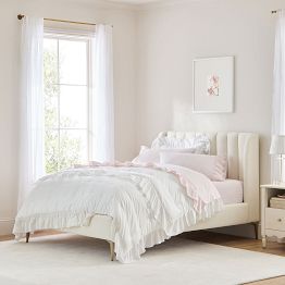 White Headboard Beds | Pottery Barn Teen