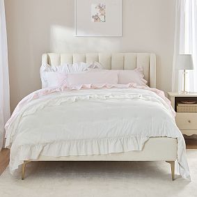 Avalon Channel Stitch Upholstered Bed