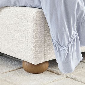 Millie Wavy Upholstered Classic Bed