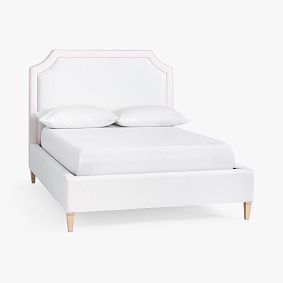 Auburn Upholstered Piped Classic Bed