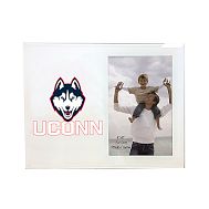Collegiate Glass Photo Frame - University of Connecticut