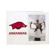 Collegiate Glass Photo Frame - University of Arkansas