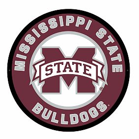College Logo LED Round Wall Decor