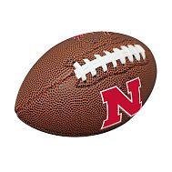 Collegiate Mini Size Composite Football - University of Nebraska