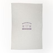 College Oatmeal Sweatshirt Oversized Throw - University of Washington