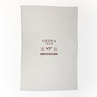 College Oatmeal Sweatshirt Oversized Throw - Virginia Tech