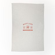 College Oatmeal Sweatshirt Oversized Throw - University of Maryland