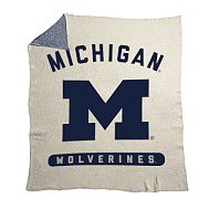 College Prime Luxe Dreams Throw - University Of Michigan