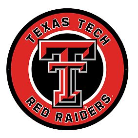 College Logo LED Round Wall Decor
