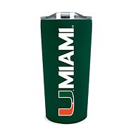 College Soft Touch Tumbler - University of Miami