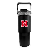 College 32oz Bucket Handle Tumbler - University of Nebraska