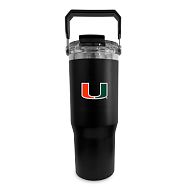 College 32oz Bucket Handle Tumbler - University of Miami