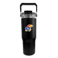College 32oz Bucket Handle Tumbler - University of Kansas