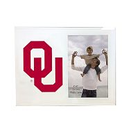 Collegiate Glass Photo Frame - University of Oklahoma