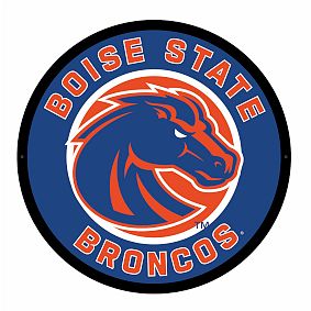 College Logo LED Round Wall Decor