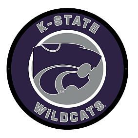 College Logo LED Round Wall Decor