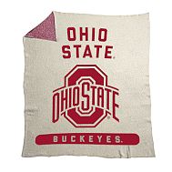 College Prime Luxe Dreams Throw - Ohio State University