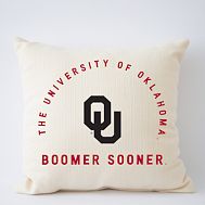 College Pillow - University of Oklahoma