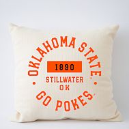College Pillow - Oklahoma State University