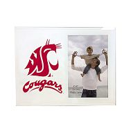 Collegiate Glass Photo Frame - Washington State University