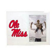 Collegiate Glass Photo Frame - University of Mississippi