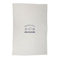 College Oatmeal Sweatshirt Oversized Throw - Montana State University