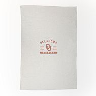 College Oatmeal Sweatshirt Oversized Throw - University of Oklahoma