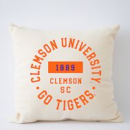 College Pillow - Clemson University