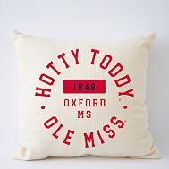 College Pillow - University of Mississippi