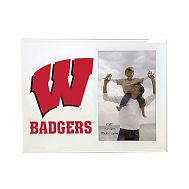 Collegiate Glass Photo Frame - University of Wisconsin - Madison