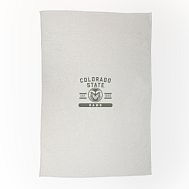 College Oatmeal Sweatshirt Oversized Throw - Colorado State University